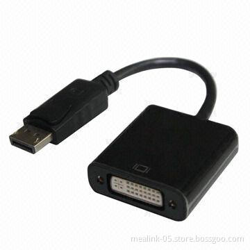 Active DP Male to DVI Female Adapter Cable